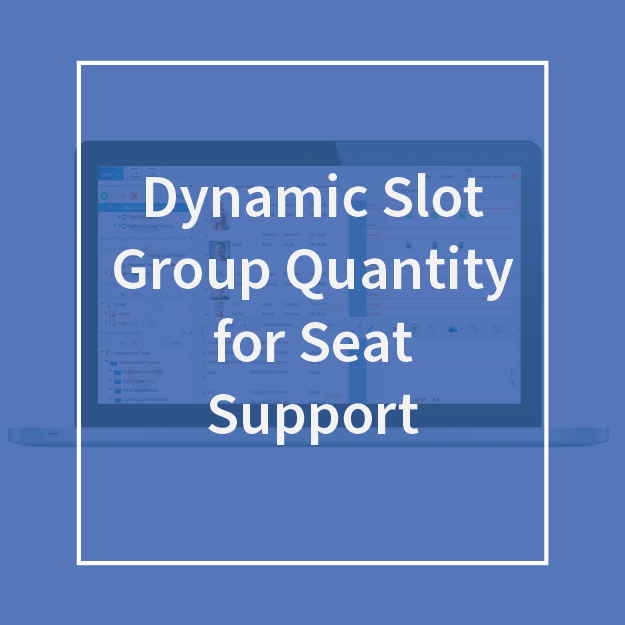 Dynamic Slot Group Quantity for Seat Support