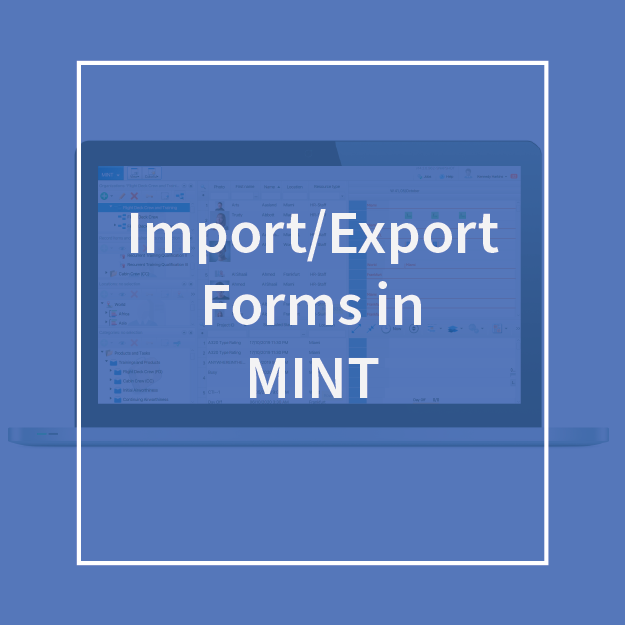 Import/Export Forms in MINT