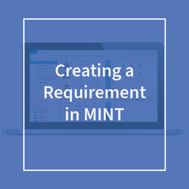 Creating a Requirement in MINT