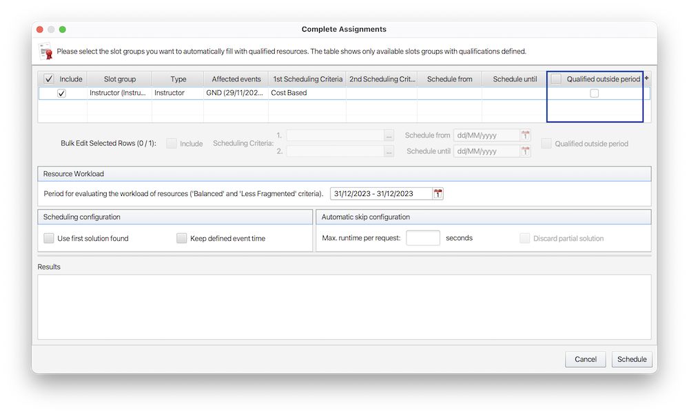 Create Project Dialog