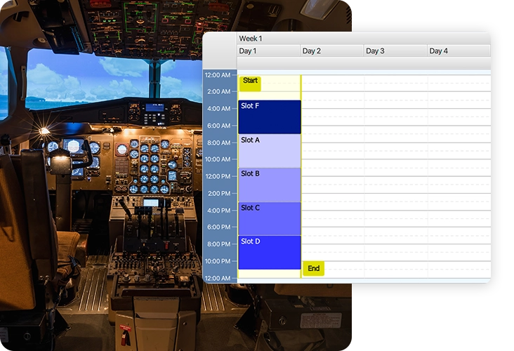 Training Management System for Flight Training Centers