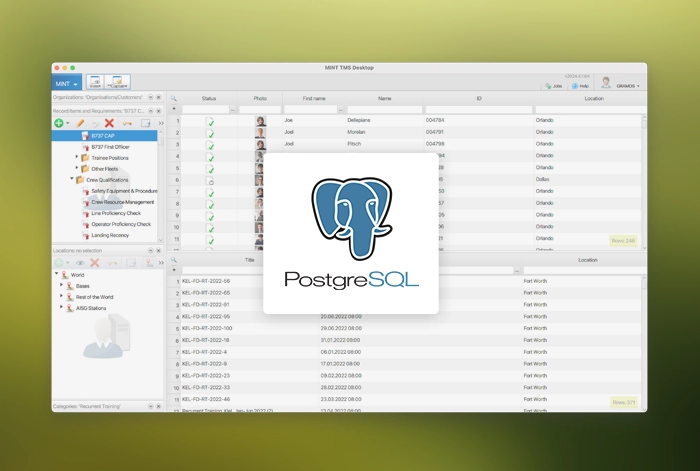 Migrated Database to PostgreSQL